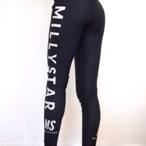 Millystar Original Leggings Black White